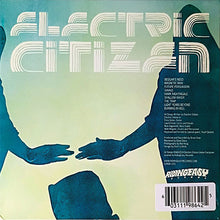 Load image into Gallery viewer, Electric Citizen - Sateen back compact disc cover artwork.