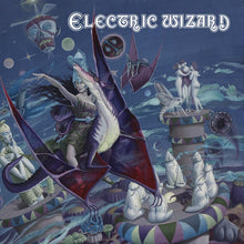 Cargar imagen en el visor de la galería, Album cover for 'Electric Wizard' with surreal imagery and text.