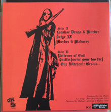 Charger l&#39;image dans la galerie, Album cover with a silhouette of a person holding a baseball bat on a red background