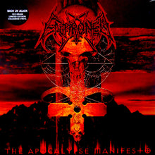 Charger l'image dans la galerie, Album cover with a skull and crossbones design on a red and black background