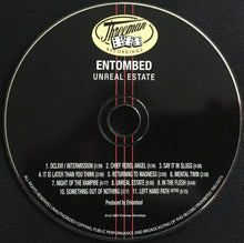 Load image into Gallery viewer, Entombed - Unreal Estate compact disc.