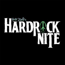 Load image into Gallery viewer, The image features the band Enuff Z'Nuff's album titled 'Hardrock Nite' in a black and white design with text and a graphic element.