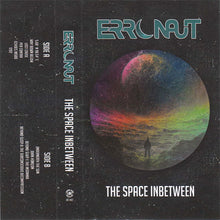 Charger l'image dans la galerie, Cassette tape cover with 'Erronaut' and 'The Space Inbetween' design