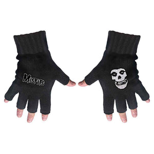 Misfits Unisex Fingerless Gloves:  Logo & Fiend