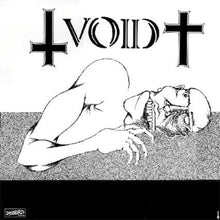 Charger l'image dans la galerie, Black and white illustration of a person lying on the ground with 'VOID' text above.