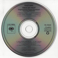 Charger l&#39;image dans la galerie, CD disc with &#39;Fastway&#39; album cover featuring tracklist and Columbia Records logo.