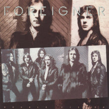 Load image into Gallery viewer, CD cover artwork for Foreigner's album 'Double Vision' featuring a collage of band members and the album title.