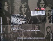 Load image into Gallery viewer, Foreigner - Double Vision back compact disc cover artwork.