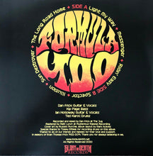 Load image into Gallery viewer, Album cover with 'Formula C T D D' design on a black background