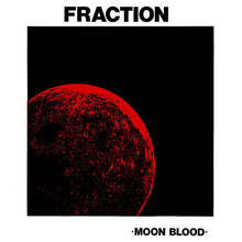Cargar imagen en el visor de la galería, Album cover with a red moon-like object on a black background, featuring the word 'Fraction' at the top.