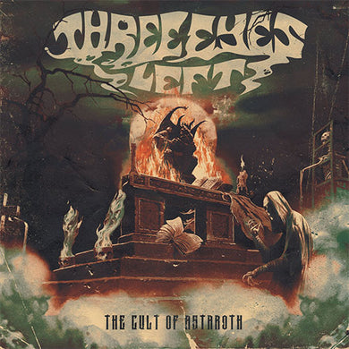 Three Eyes Left - The Cult Of Astaroth front album cover.