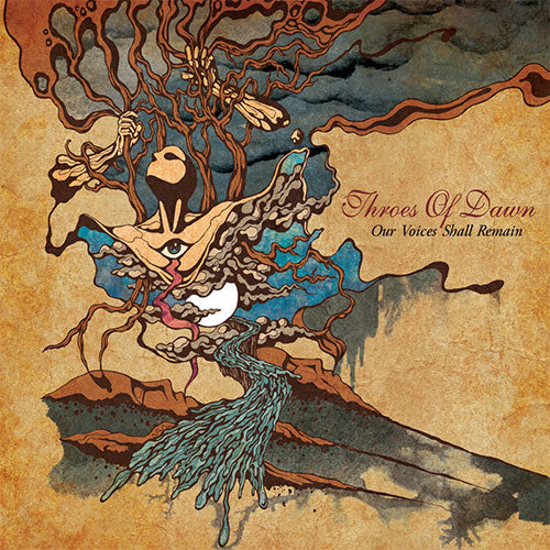 Throes Of Dawn - Our Voices Shall Remain front album cover.