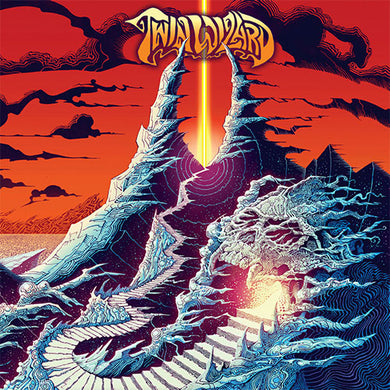 Twin Wizard - Glacial Gods front album cover.