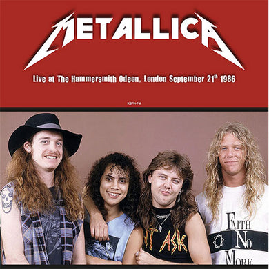 Metallica - Live At The Hammersmith Odeon, London, September 21st, 1986 (Vinyl/Record)