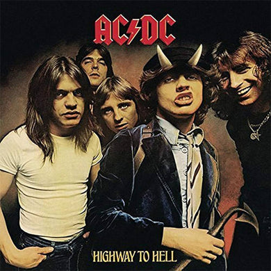 Front vinyl record album cover for AC/DC - Highway To Hell