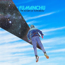 Load image into Gallery viewer, Album cover for 'The Return of Tomorrow' by Fumanchu with a person falling through a wormhole.
