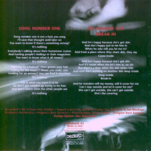 Cargar imagen en el visor de la galería, Fugazi - 3 Songs back vinyl record cover artwork.