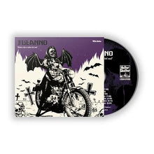 Load image into Gallery viewer, front CD cover of Fulanno - Nadie Esta A Salvo Del Mal showing the CD coming out of the right side 