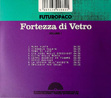 Cargar imagen en el visor de la galería, Futuropaco - Fortezza Di Vetro Volume 1 back compact disc cover.