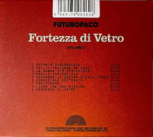 Charger l'image dans la galerie, Futuropaco - Fortezza Di Vetro Volume 2 back compact disc cover.
