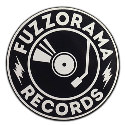 Fuzzorama Records - Round Vinyl Sticker
