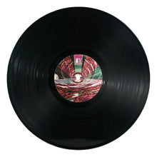 Load image into Gallery viewer, Giobia/The Cosmic Dead - The Intergalactic Connection black vinyl record.