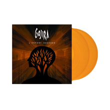 Load image into Gallery viewer, Gojira album 'L'enfant Sauvage' cover featuring a silhouette of a head with a tree inside against a dark background with a light source behind.