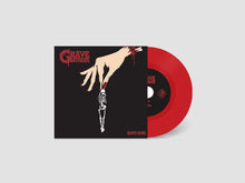 Charger l'image dans la galerie, Grave Bathers - Feathered Serpent|Death Hand back vinyl record cover with red record.