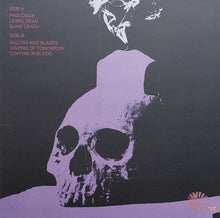 Load image into Gallery viewer, Grave Disgrace - Visions Of Tomorrow back vinyl record cover.