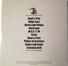 Charger l'image dans la galerie, Album cover with text listing track names and a goat illustration on a beige background