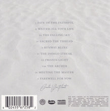 Load image into Gallery viewer, Album tracklist with song titles on a light gray background