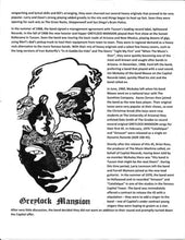 Cargar imagen en el visor de la galería, Black and white text with artistic illustration of faces on a white background