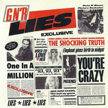 Load image into Gallery viewer, Guns N' Roses - GN'R Lies front album cover.