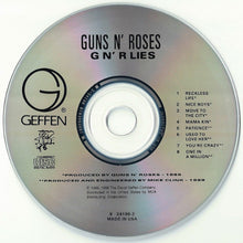 Load image into Gallery viewer, Guns N' Roses - GN'R Lies compact disc.