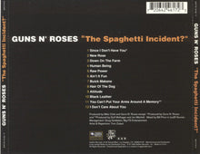 Charger l'image dans la galerie, Guns N Roses - The Spaghetti Incident back compact disc cover artwork.