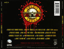 Charger l'image dans la galerie, Guns N' Roses - Use Your Illusion I back compact disc cover artwrok.