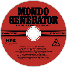 Load image into Gallery viewer, Mondo Generator - Live At Bronson (CD)