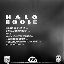 Load image into Gallery viewer, Album cover with tracklist and branding on a dark background
