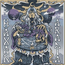 Cargar imagen en el visor de la galería, Album cover with a mystical figure, planets, and text