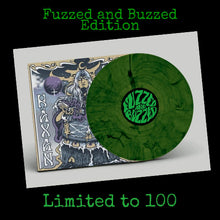 Cargar imagen en el visor de la galería, Vinyl record with a colorful cover featuring a person and text, labeled 'Fuzzed and Buzzed Edition'.