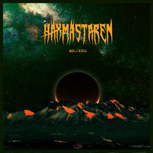 Cargar imagen en el visor de la galería, Album cover with &#39;Haxmastaren&#39; and &#39;Sol i Exil&#39; text, featuring a mountain and sunset design.