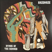 Charger l'image dans la galerie, Album cover for 'Hymns of the Damned' by Hazemaze with artistic depiction of a woman and a goat.