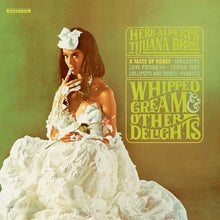 Cargar imagen en el visor de la galería, Album cover with a woman in a white dress and floral headpiece, featuring text about Herb Alpert's Tijuana Brass.