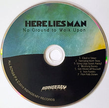 Charger l'image dans la galerie, CD disc with 'Here Lies Man' album cover and tracklist on a white background