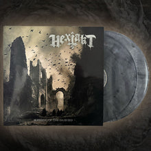 Cargar imagen en el visor de la galería, Hexjakt - Blessing Of The Damned marbled vinyl record.