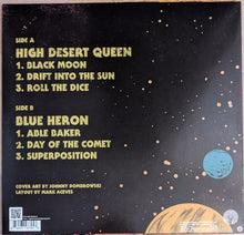 Charger l'image dans la galerie, Vinyl record sleeve with tracklist and space-themed design