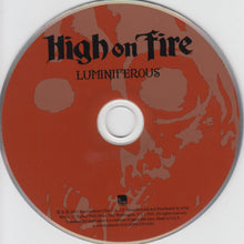 Charger l'image dans la galerie, CD with 'High on Fire' album cover featuring a red and black design.