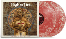 Cargar imagen en el visor de la galería, Vinyl record with cover featuring a decorative design and text &#39;High on Fire&#39;.