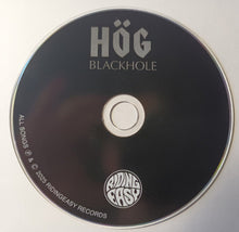 Load image into Gallery viewer, CD with 'Hög Blackhole' and 'Riding Easy Records' branding on a white background