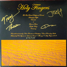 Charger l'image dans la galerie, Album cover with 'Holy Fingers' text, signatures, and a textured yellow design.
